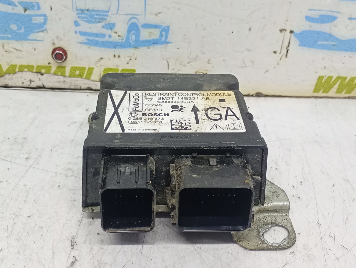 Calculator airbag BM2T14B321AB 0285010673 Ford Galaxy 2 (2006 - 2010)