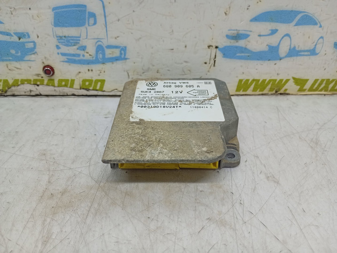 Calculator airbag 6Q0909605A 5WK42867 Volkswagen Golf 4 (1997 - 2006)