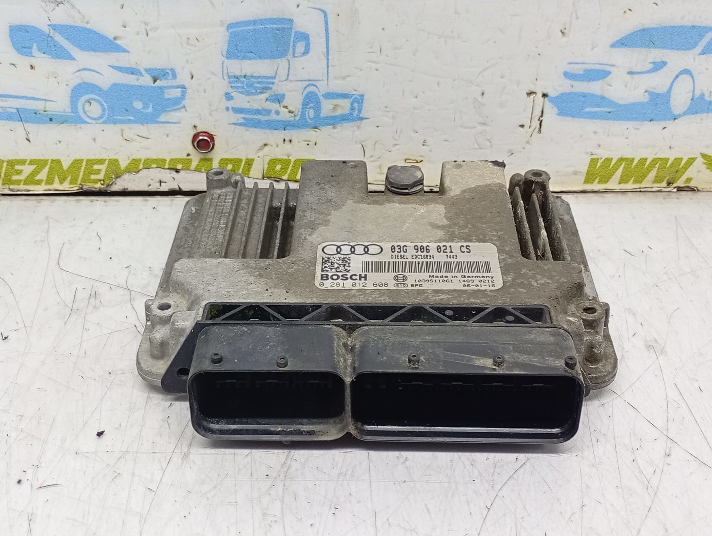 Calculator motor ECU 03G906021CS Audi A3 8P/8PA (facelift) (2004 - 2008)