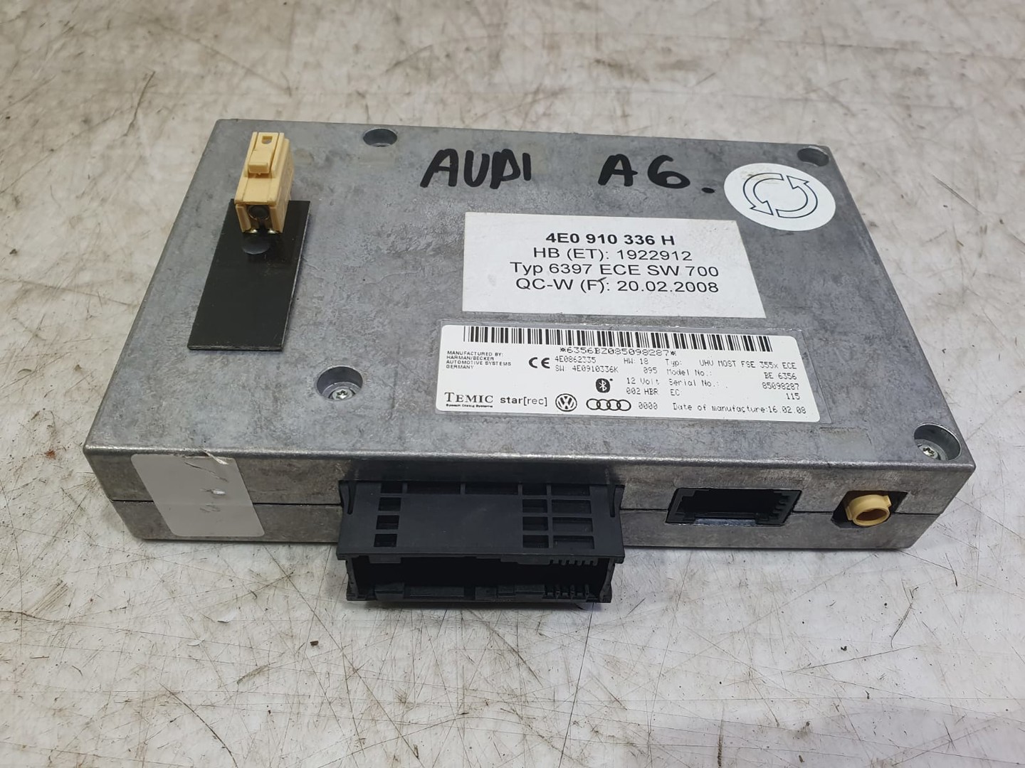 Modul Bluetooth 4e0910336h Audi A6 4F/C6 (2004 - 2008)