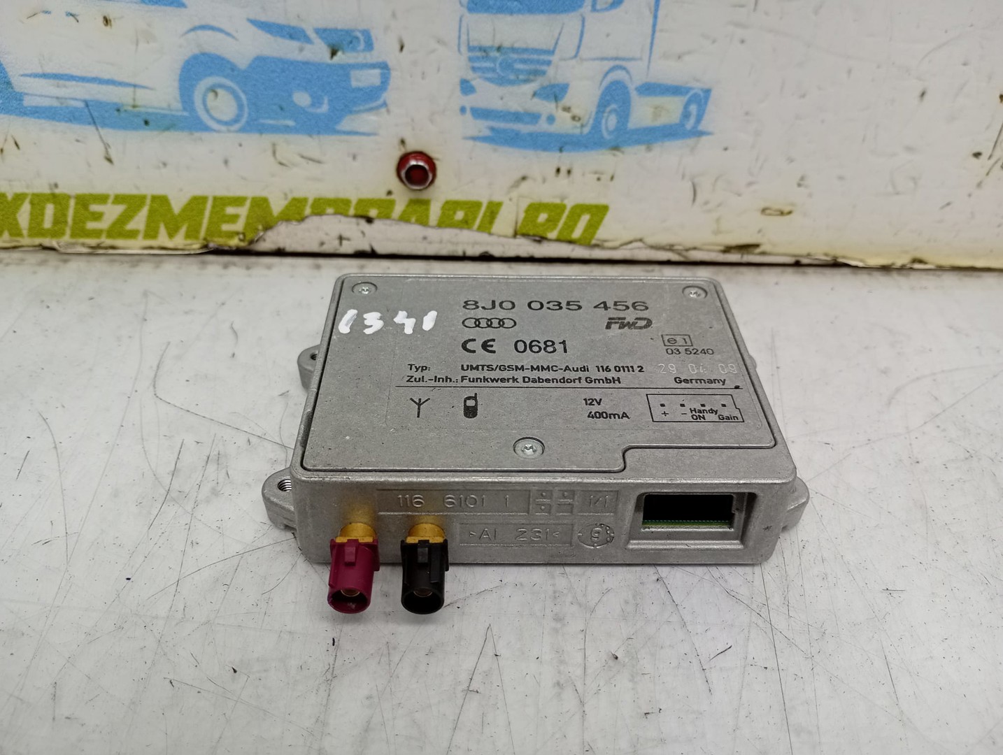 Amplificator antena 8J0035456 Audi A4 B8/8K (2007 - 2011)