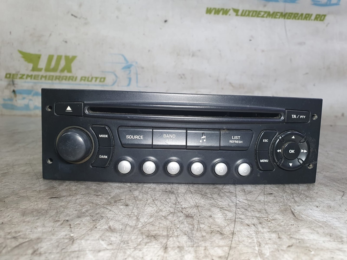 Radio cd 9659139977 Peugeot 307 1 (facelift) (2005 - 2008)