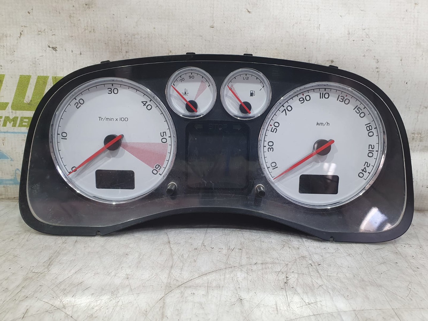 Ceasuri de bord 9655925880 Peugeot 307 1 (facelift) (2005 - 2008)