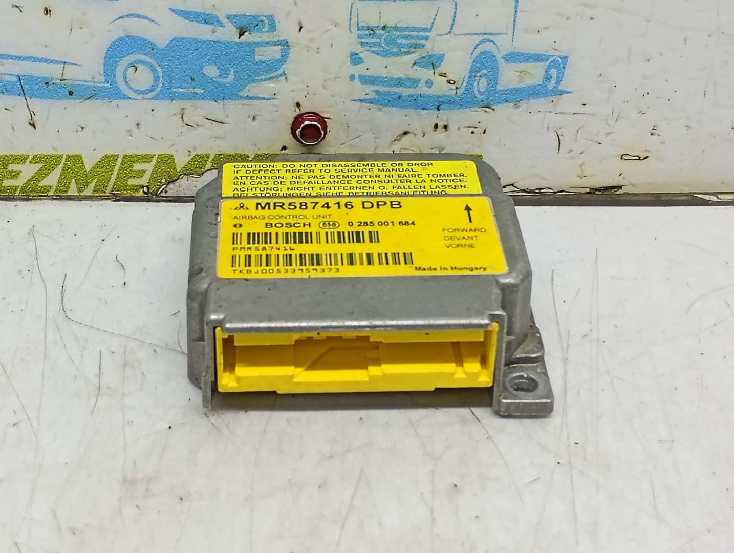Calculator airbag MR587416 0285001684 Mitsubishi Colt 6 (2002 - 2012)