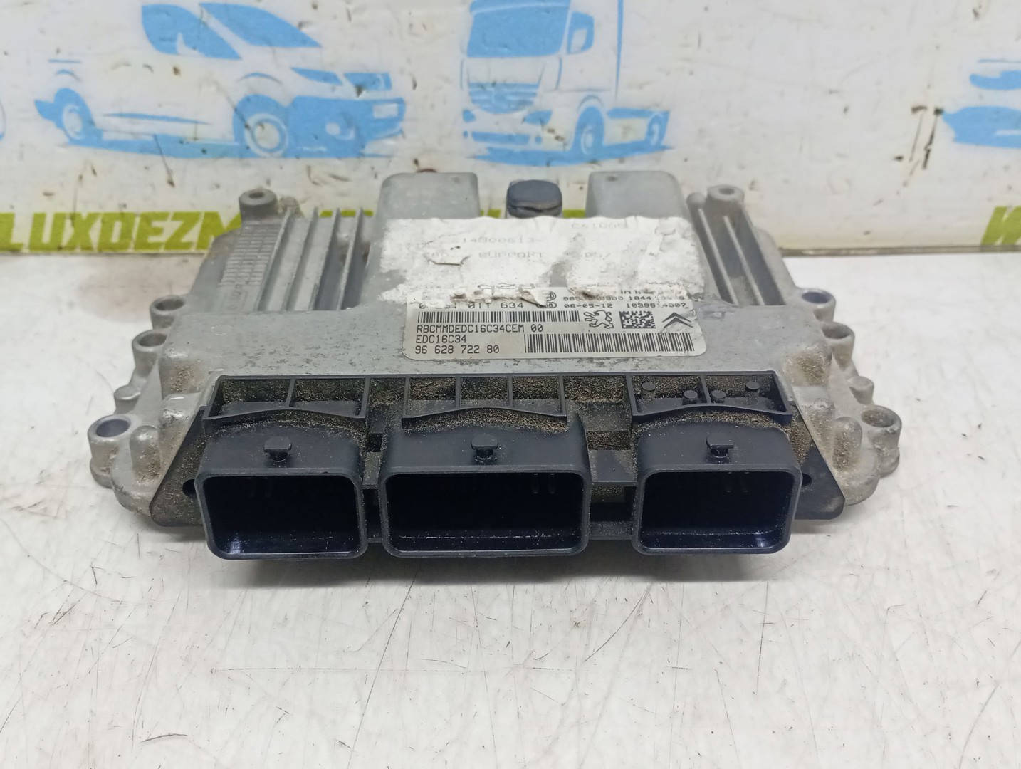 Calculator motor ECU 9662872280 EDC16C34 Citroen C4 1 (2004 - 2008)