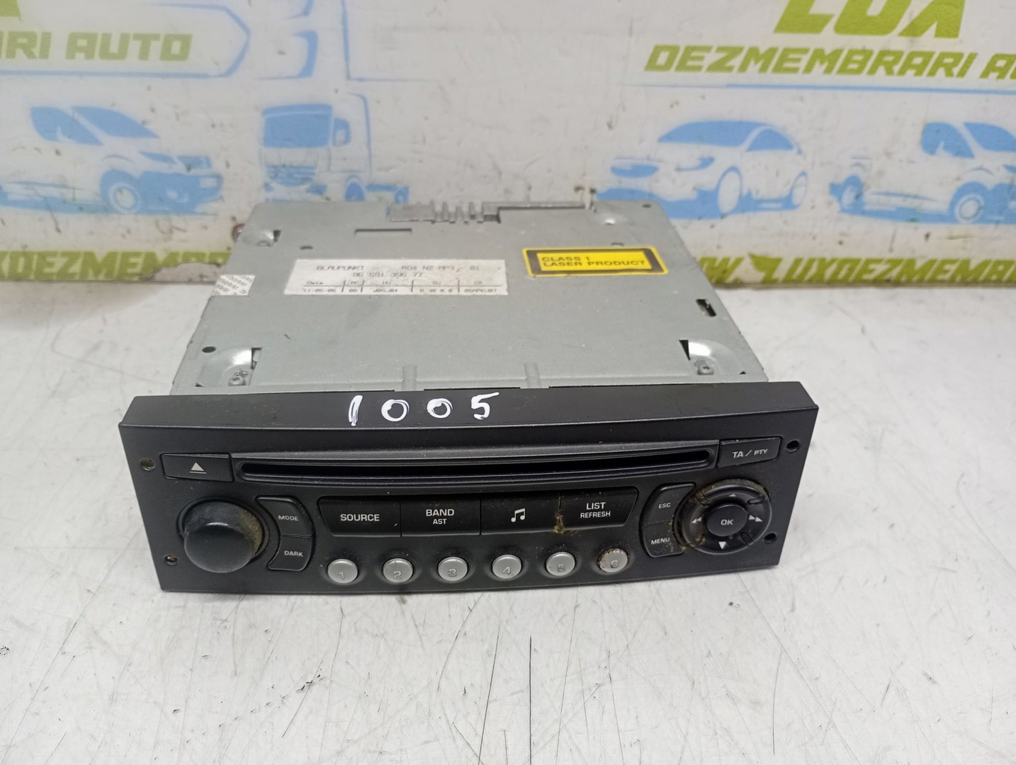Radio cd 9659139677 Citroen C4 1 (2004 - 2008)