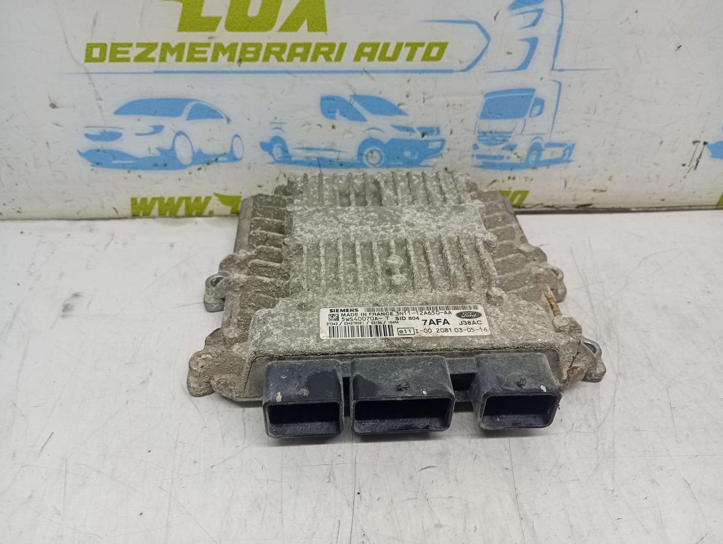 Calculator motor ECU 3N11-12A650-AA 5WS40070A Ford Fusion 1 (2002 - 2005)