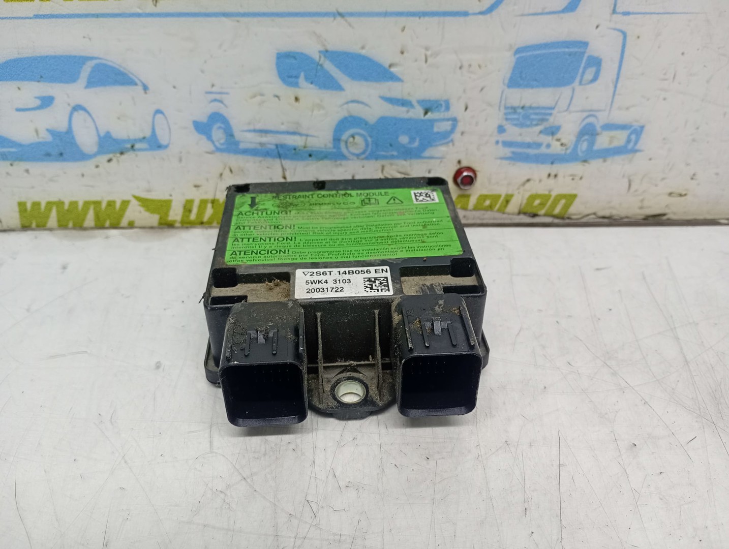 Calculator airbag 2S6T14B056EN 5WK43103 Ford Fusion 1 (2002 - 2005)
