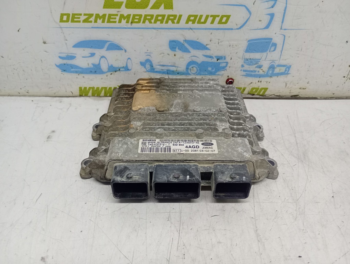 Calculator motor ECU 2N1A-12A650-AE 5WS40031E-T Ford Fusion 1 (2002 - 2005)