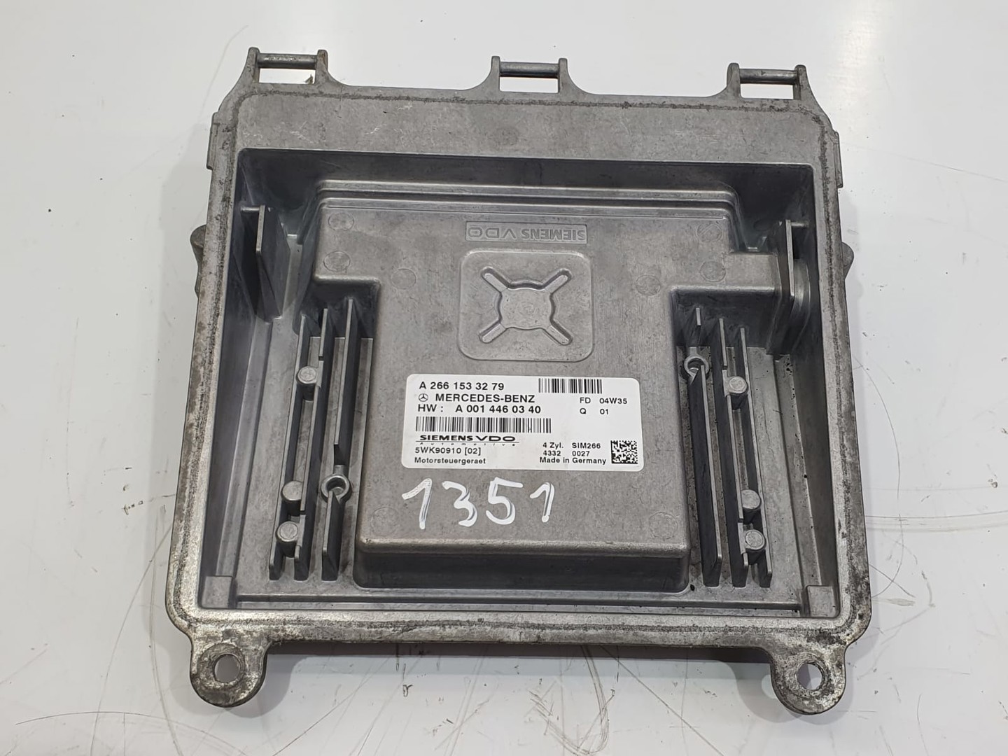 Calculator motor ECU a2661533279 Mercedes Benz A-Class W169 (2004 - 2008)