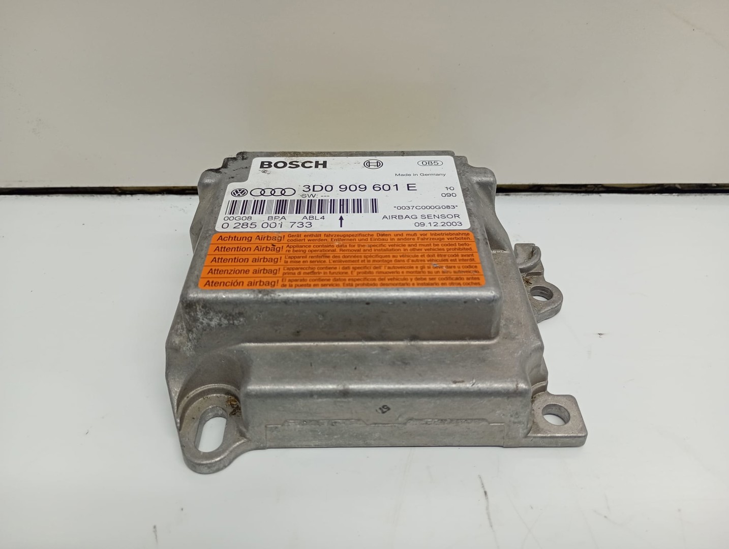Calculator airbag 3D0909601E 0285001733 Porsche Cayenne 955 (2002 - 2007)