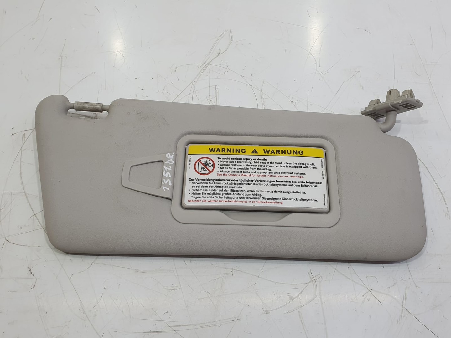 Parasolar dreapta 0001336v003 Mercedes Benz A-Class W169 (2004 - 2008)