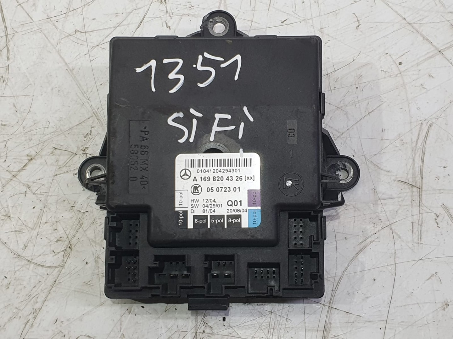 Modul confort usa fata stanga a1698204326 Mercedes Benz A-Class W169 (2004 - 2008)