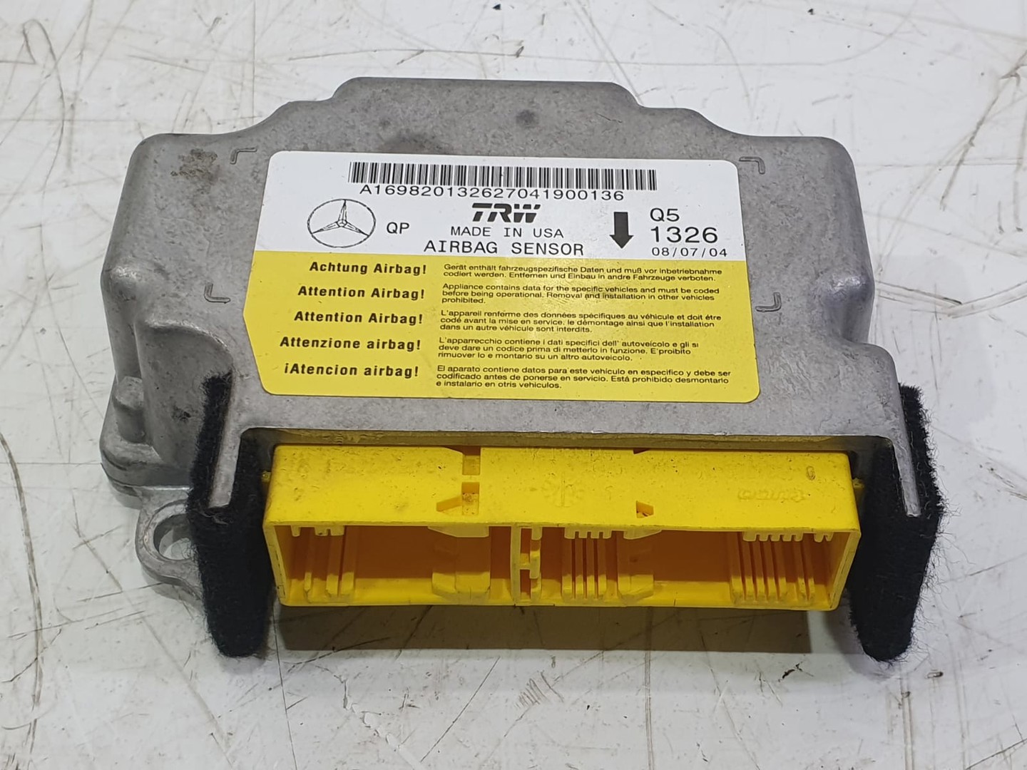 Calculator airbag a1698201326 Mercedes Benz A-Class W169 (2004 - 2008)