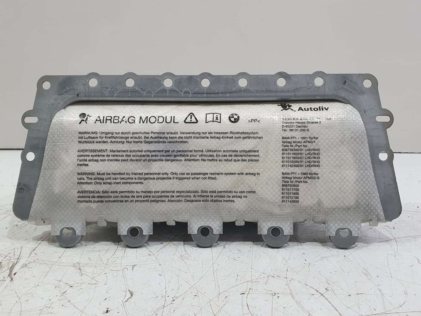 Airbag pasager 39914702304 BMW Seria 7 F01/F02 (2008 - 2012)