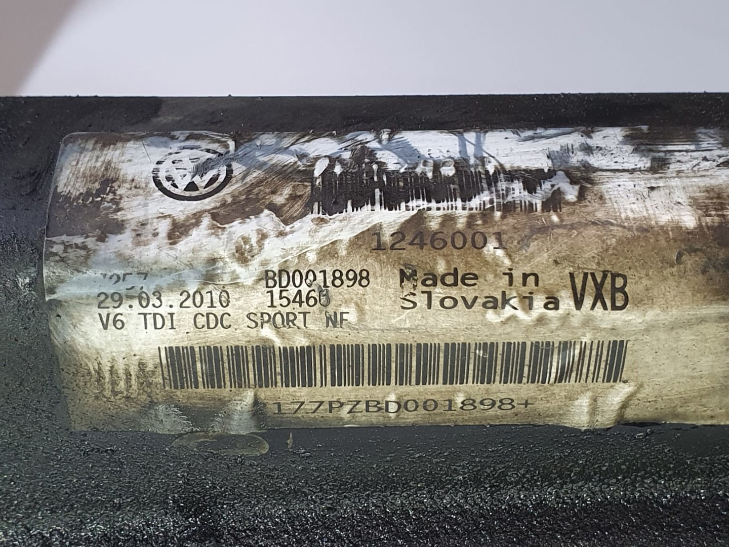 Cadru motor Volkswagen Touareg 2 (7P) (2010 - 2014)