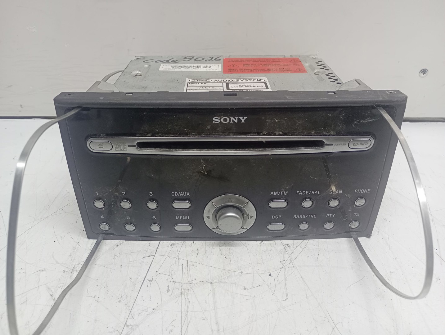 Radio cd 4M5T-18C815-BH Ford Focus 2 (2004 - 2008)
