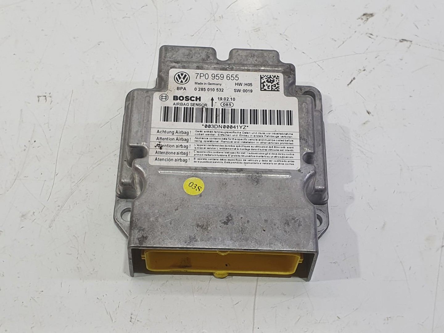 Calculator airbag 7p0959655 Volkswagen Touareg 2 (7P) (2010 - 2014)