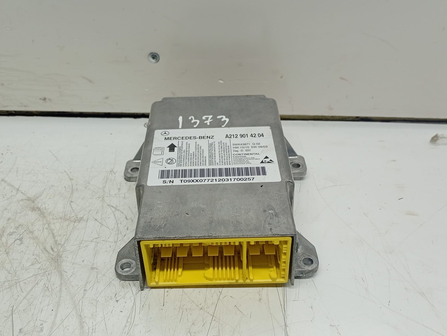 Calculator airbag A2129014204 Mercedes Benz E-Class W212 (2009 - 2013)