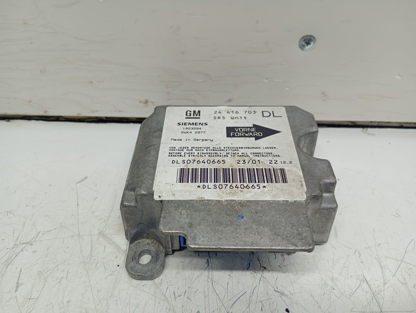 Calculator airbag 5Wk42977 24416703 Opel Astra G (1998 - 2009)