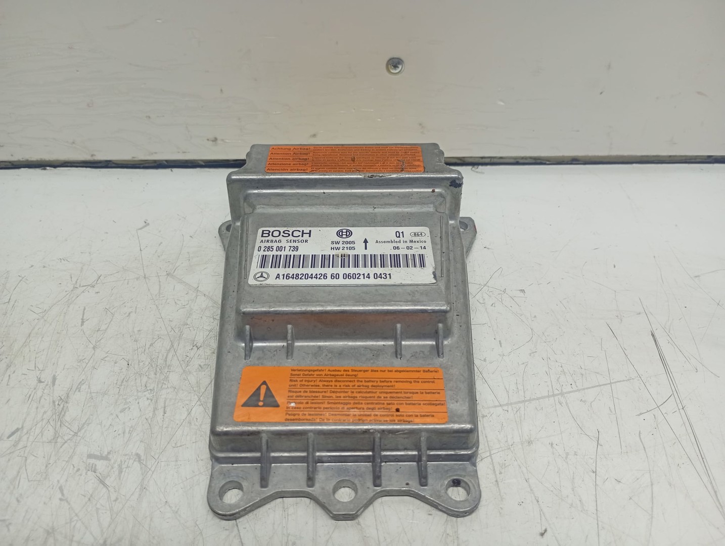 Calculator airbag A1648204426 Mercedes Benz R-Class W251 (2005 - 2010)