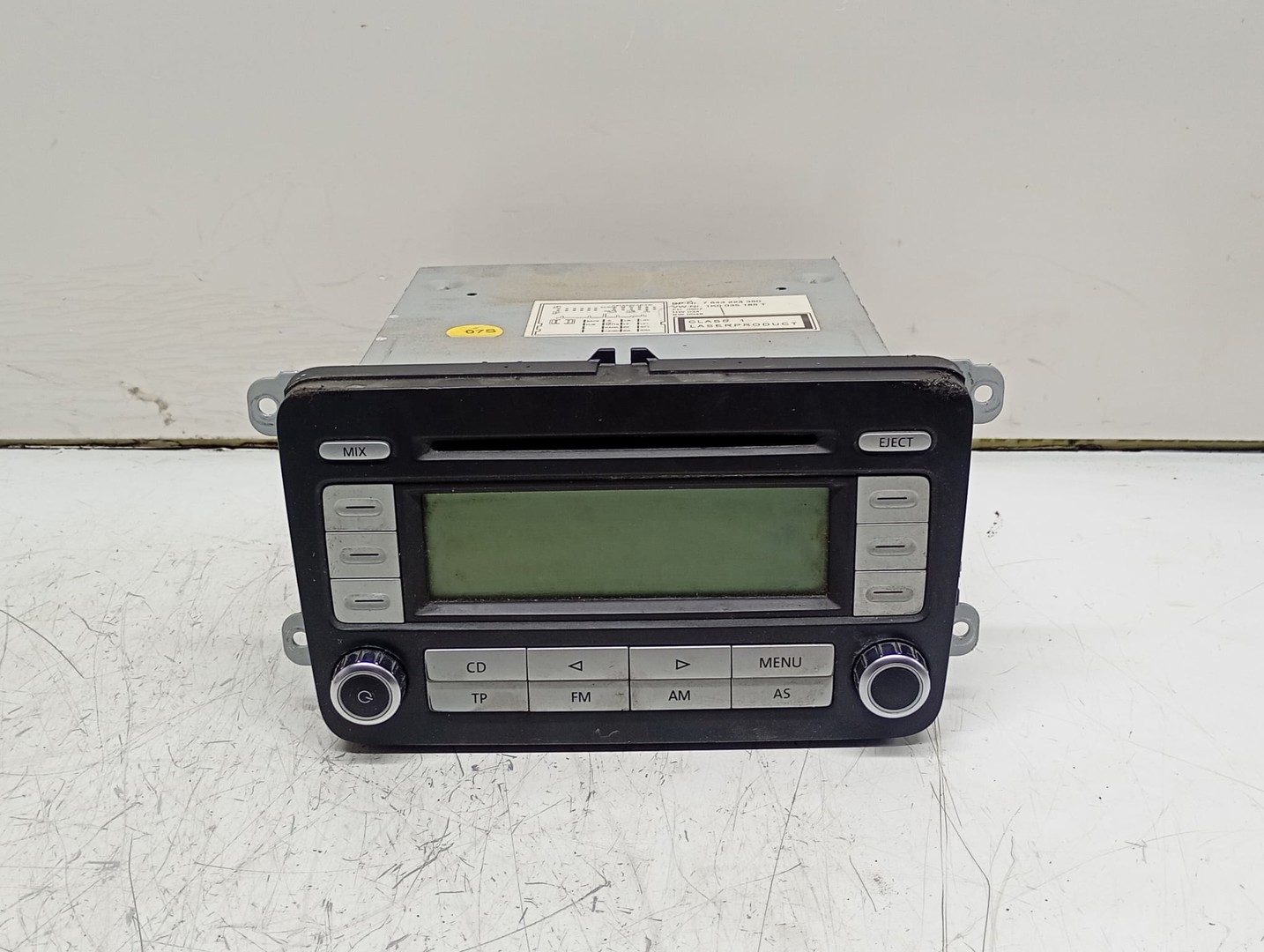 Radio cd 1k0035186T Volkswagen Golf 5 (2003 - 2009)