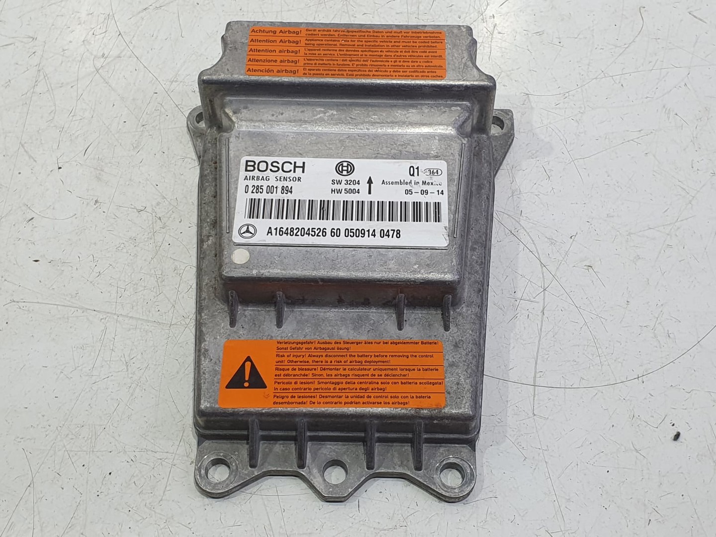Calculator airbag 0285001894 Mercedes Benz ML W164 (2005 - 2008)