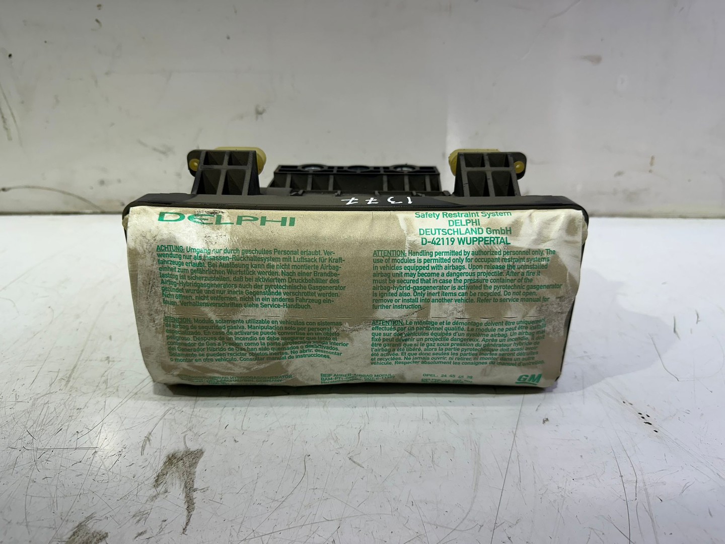 Airbag pasager 24454528 Opel Combo C (2001 - 2005)