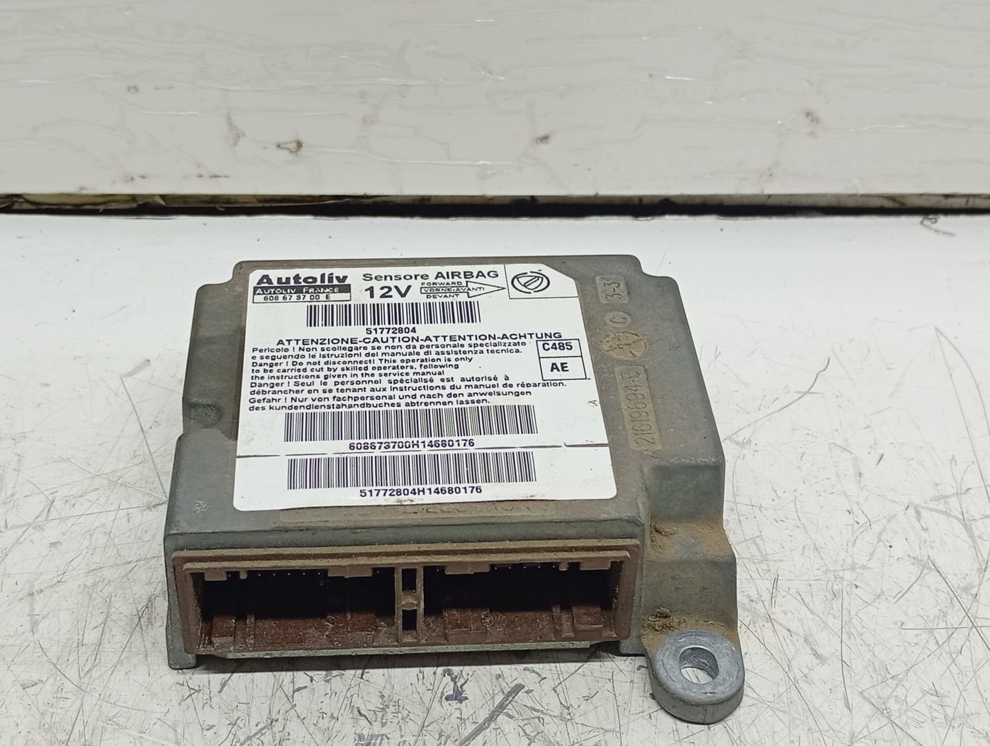 Calculator airbag 51772804 Fiat Doblo 1 (facelift) (2005 - 2009)