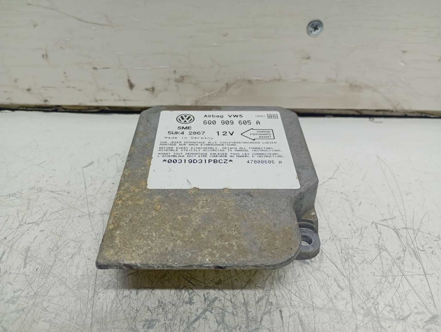 Calculator airbag 6Q0909605A Volkswagen Golf 4 (1997 - 2006)