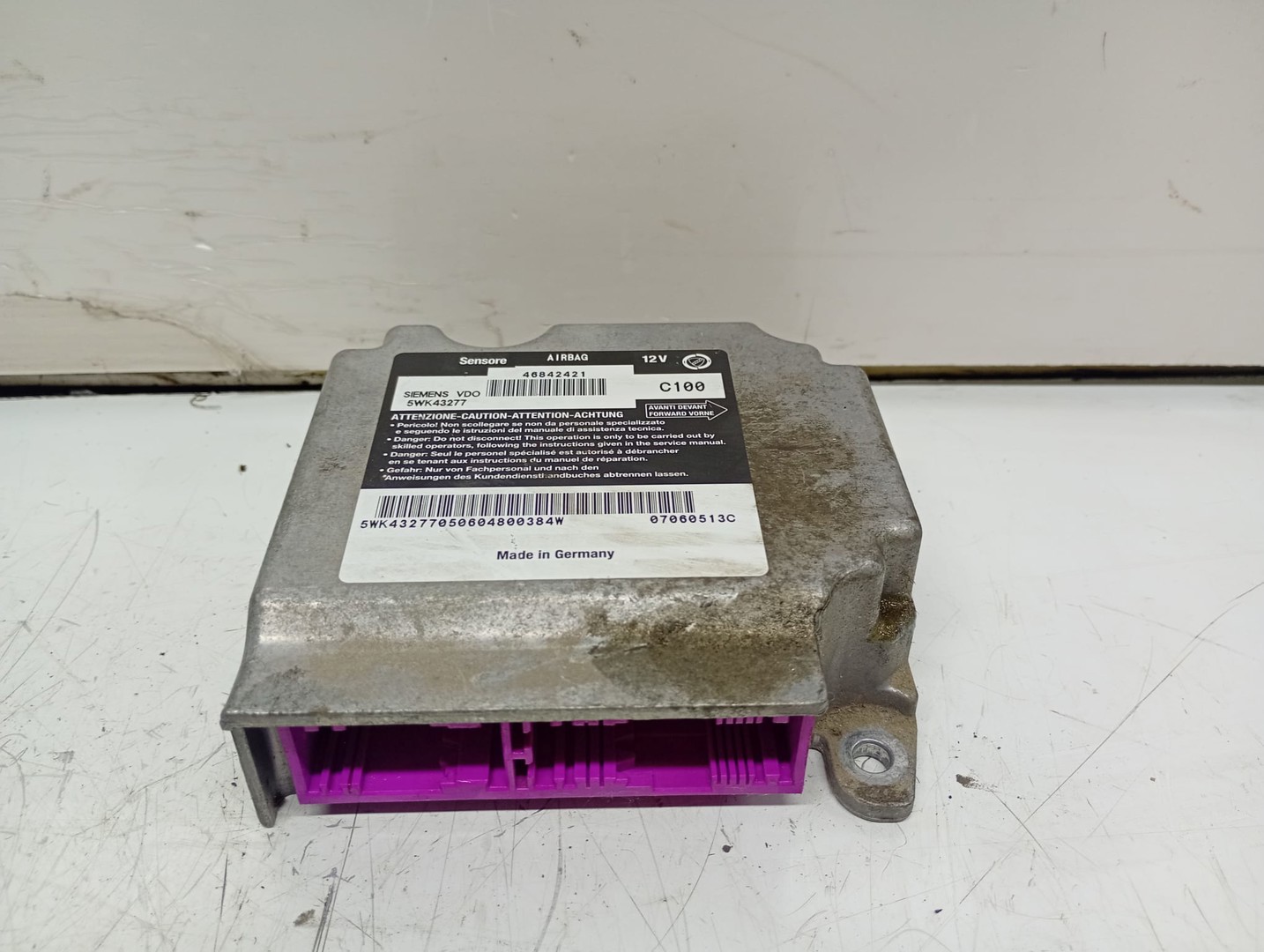 Calculator airbag 46842421 Alfa Romeo 147 1 (2000 - 2004)