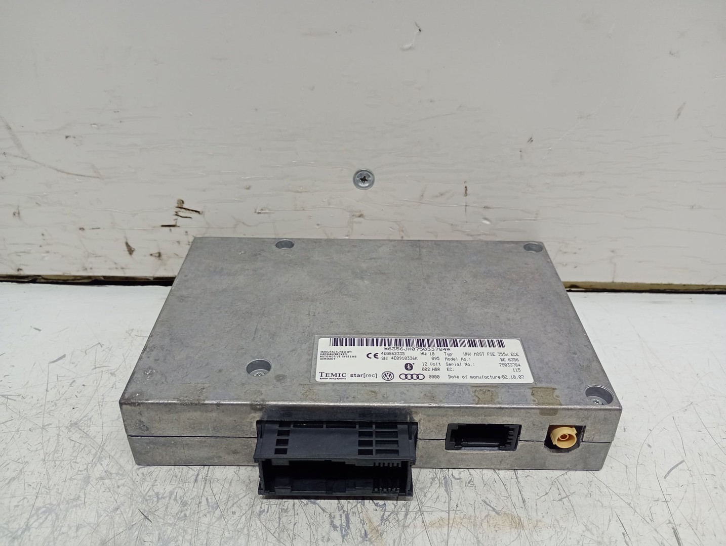 Modul Bluetooth 4E0910336K Audi A6 4F/C6 (2004 - 2008)