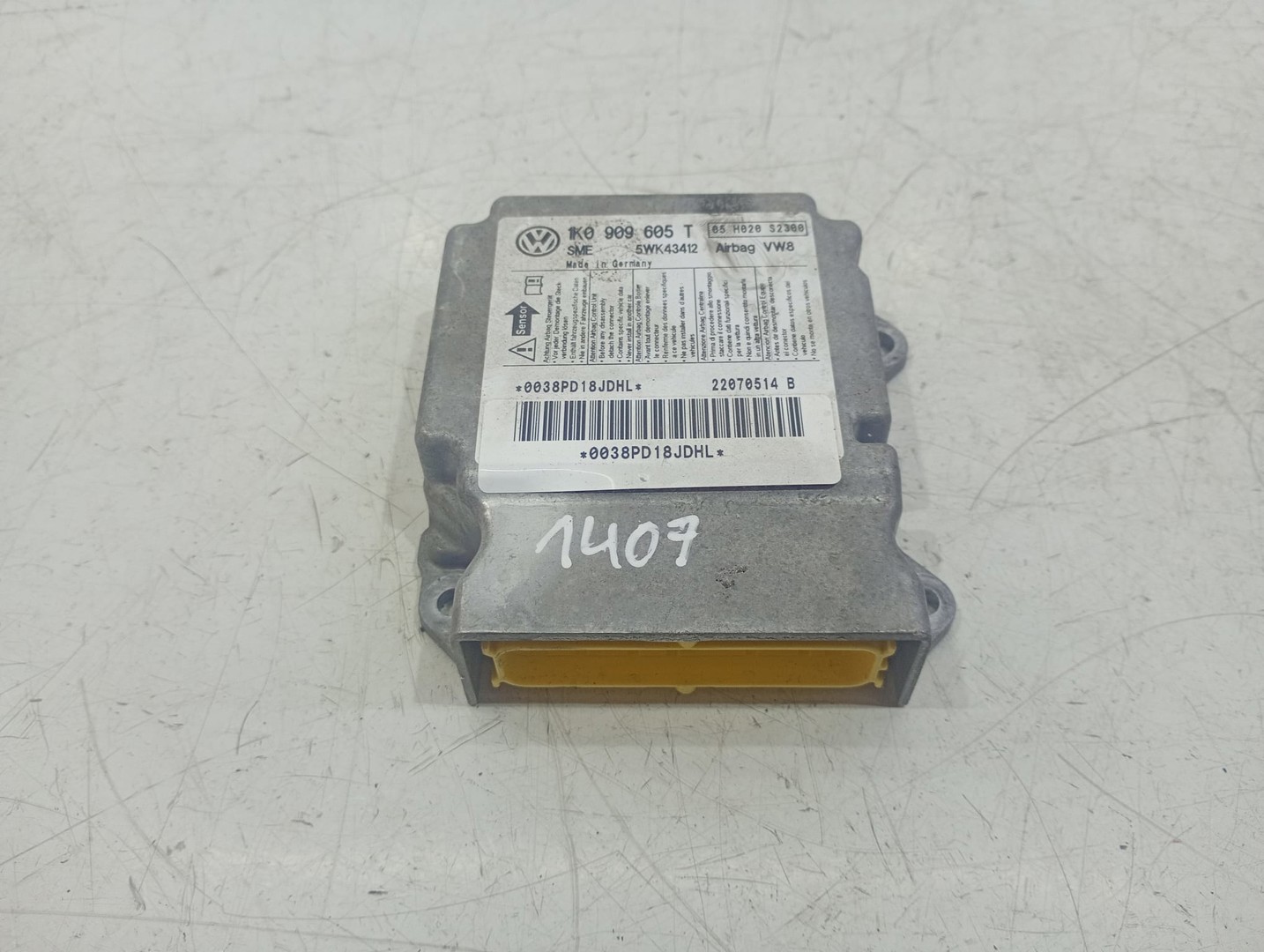 Calculator airbag 1k0909605t Volkswagen Golf Plus 1 (2004 - 2009)