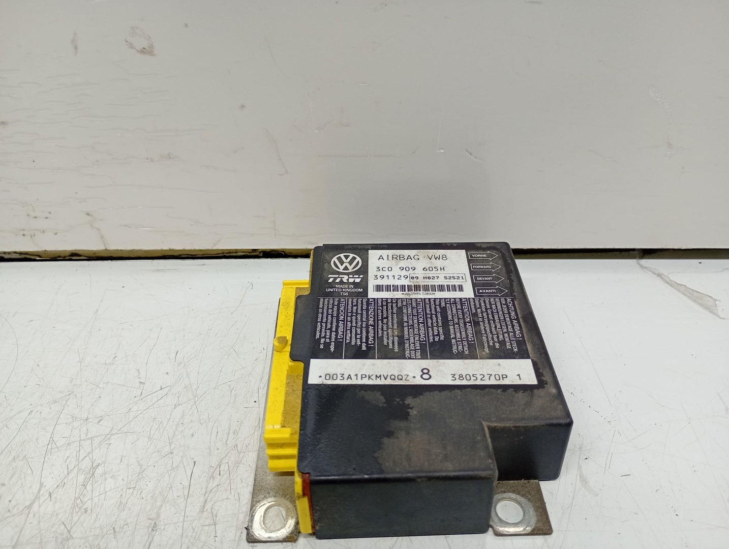 Calculator airbag 3C0909605H Seat Leon 2 (1P) (2005 - 2009)