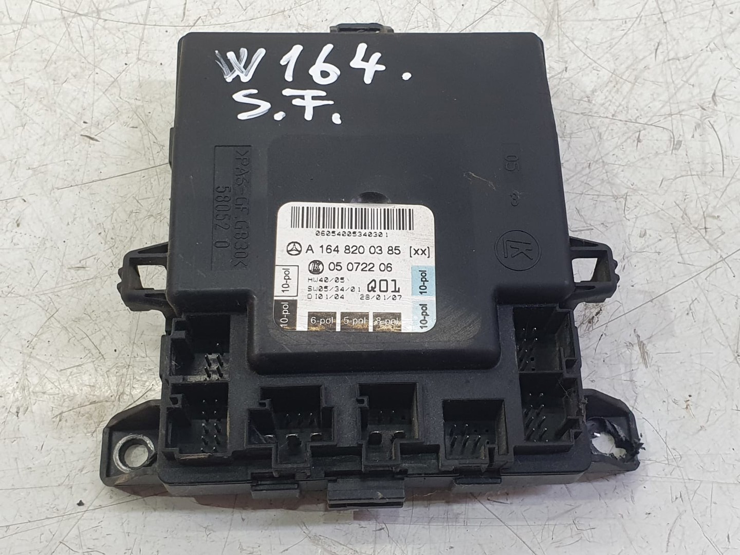 Modul confort usa fata stanga a1648200385 Mercedes Benz ML W164 (2005 - 2008)