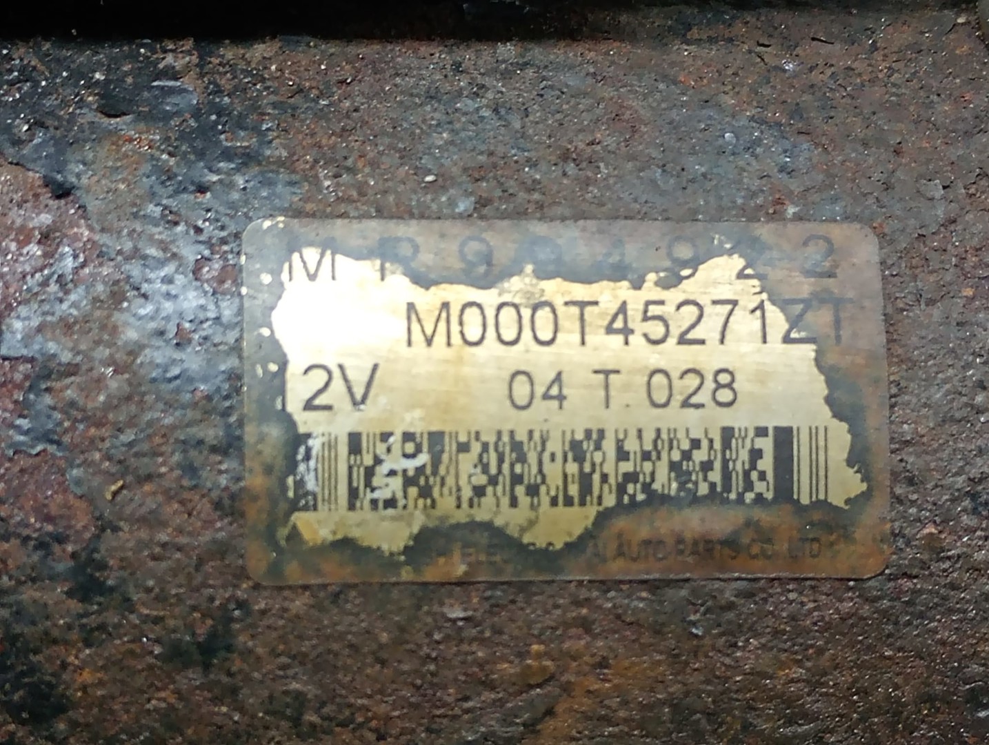 Electromotor M000T4527121 Smart Forfour 1 (2004 - 2006)