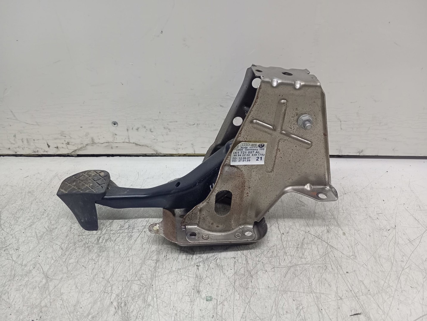 Pedala frana 1k1721057AL Skoda Octavia 2 (facelift) (2008 - 2013)