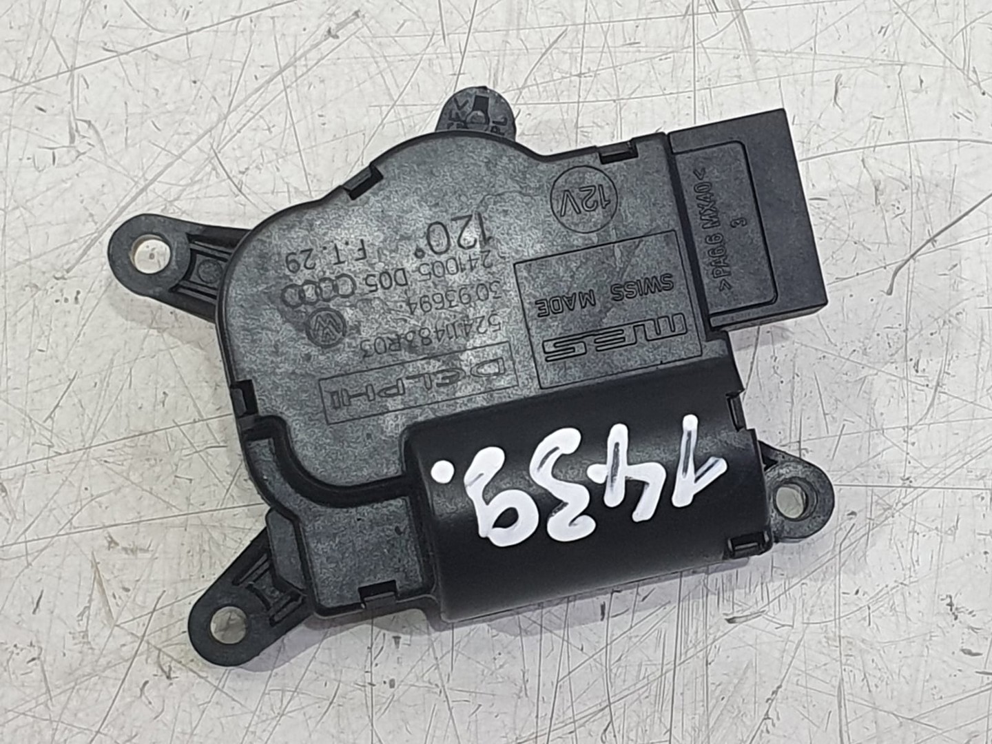 Motoras clapeta mixaj aer 52411483 Porsche Cayenne 955 (2002 - 2007)