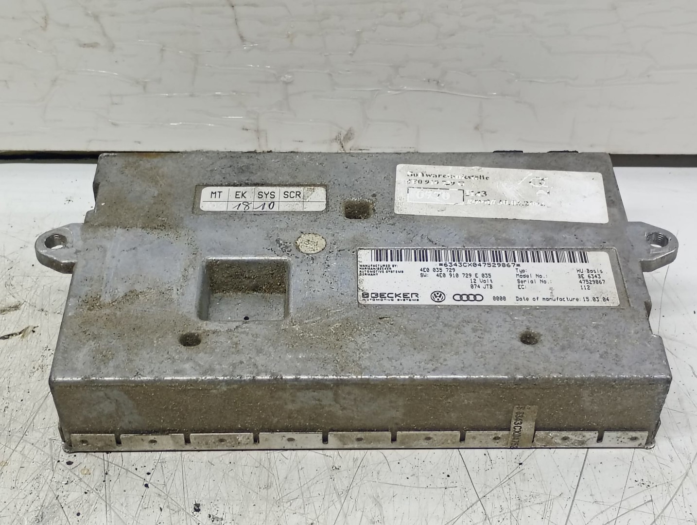 Modul audio 4E0910729 Audi A8 D3/4E (2002 - 2005)