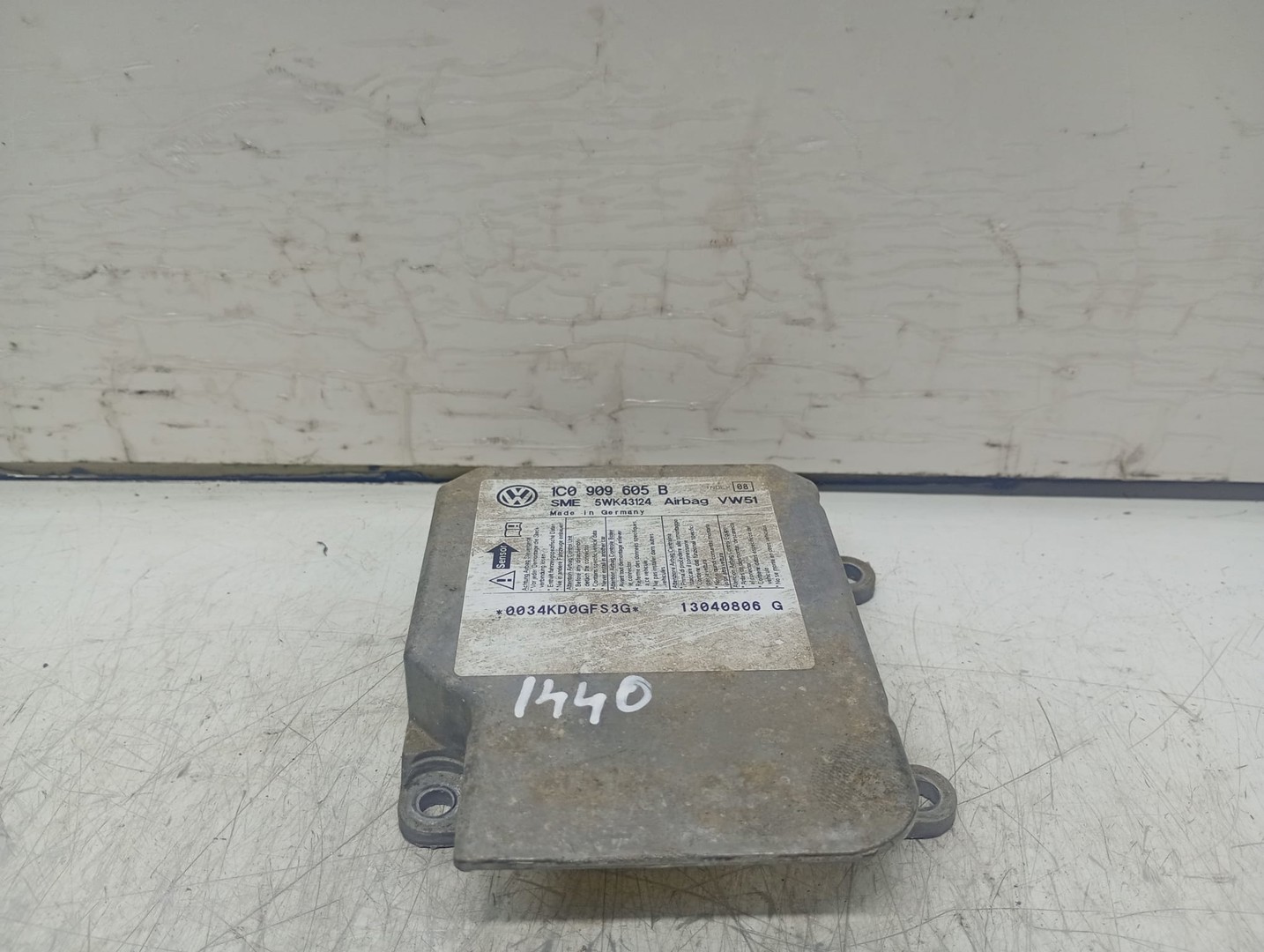 Calculator airbag 1c0909605B Volkswagen Passat B5.5 (facelift) (2000 - 2005)