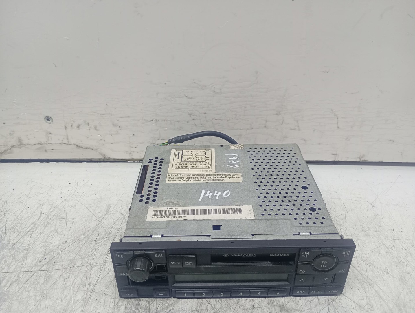 Radio cd 1j0035186E Volkswagen Passat B5.5 (facelift) (2000 - 2005)