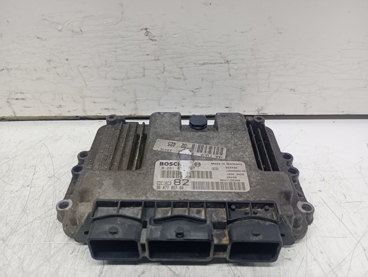 Calculator motor ECU 9647785780 Peugeot 206 1 (facelift) (2002 - 2009)