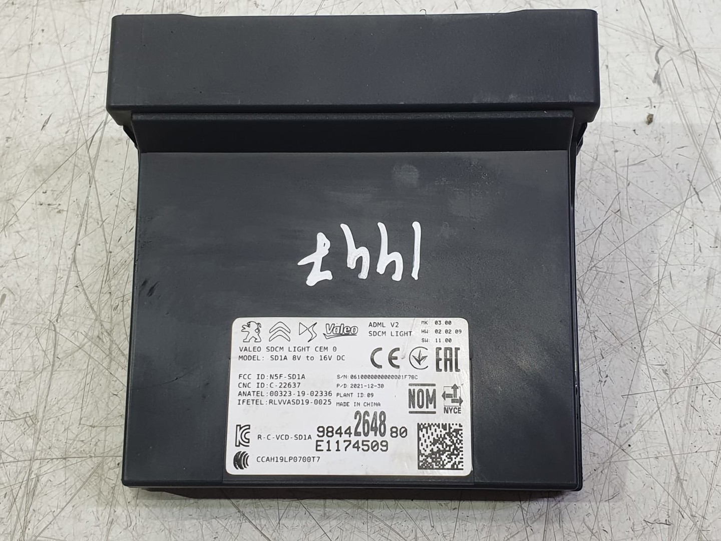 Modul luminii 9844264880 Citroen C4 3 (2020 - 2023)