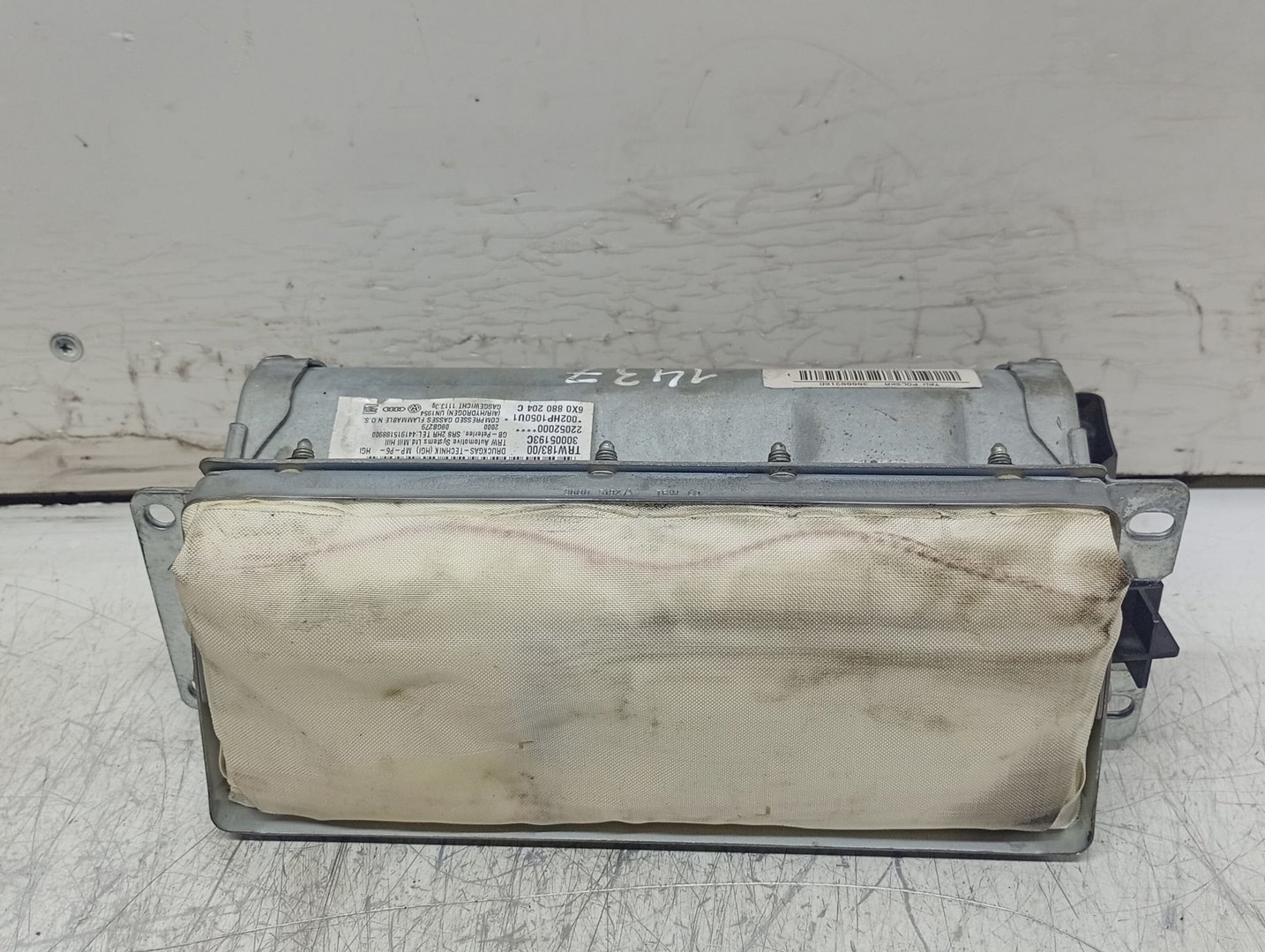 Airbag pasager 6x0880204C Volkswagen Polo 3 (6N) (facelift) (2000 - 2002)