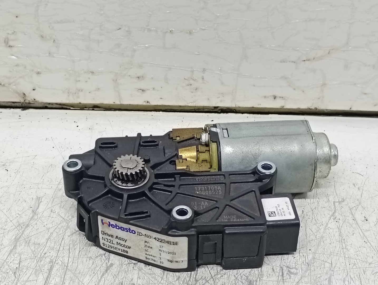 Motoras trapa 1702679k03 Nissan Qashqai 2 J11 (2013 - 2020)