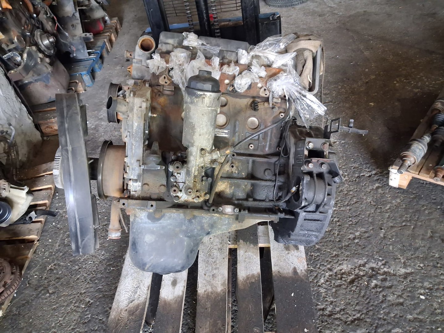 Motor complet fara anexe D0834 LFL MAN TGL 7.150 2 (2008 - 2014)