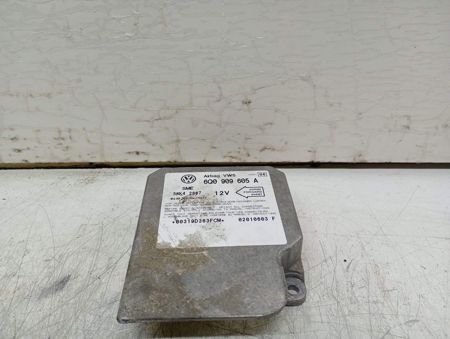 Calculator airbag 6Q0909605A Seat Leon 1 (1M) (1999 - 2005)