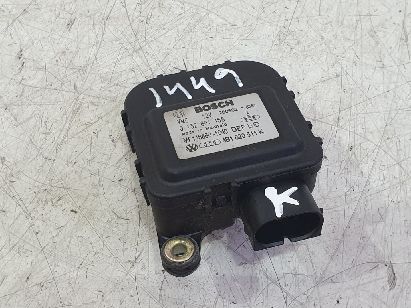 Motoras clapeta mixaj aer 4b1820511k Audi A6 4B/C5 (facelift) (2001 - 2004)