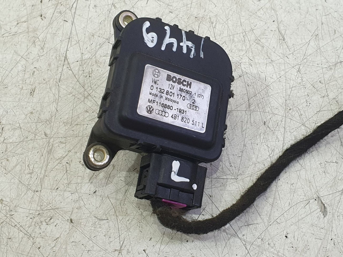 Motoras clapeta mixaj aer 4b1820511L Audi A6 4B/C5 (facelift) (2001 - 2004)