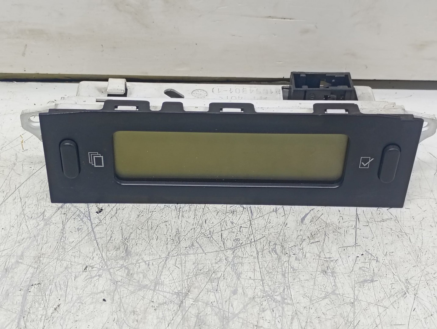 Display bord 9650656777 Citroen C3 1 (2002 - 2010)